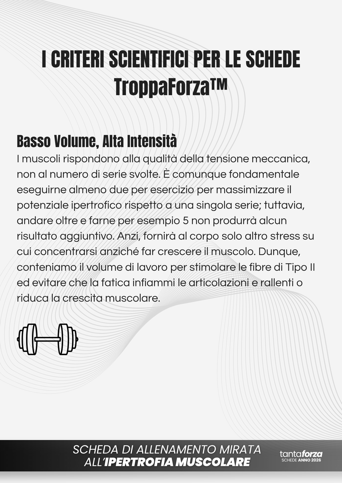 Scheda di Allenamento TroppaForza™ scaricabile UOMO