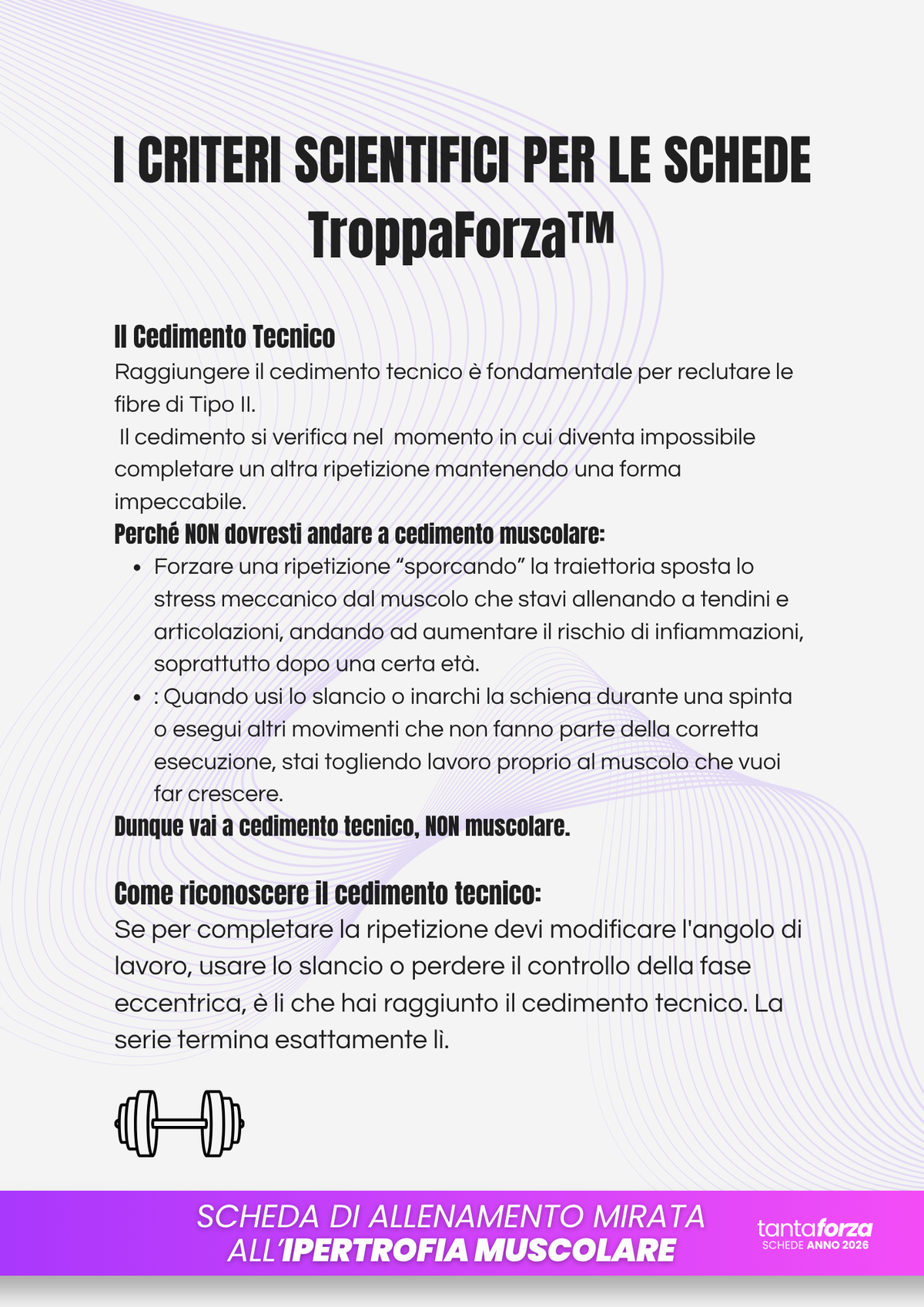 Scheda di Allenamento TroppaForza™ scaricabile DONNA