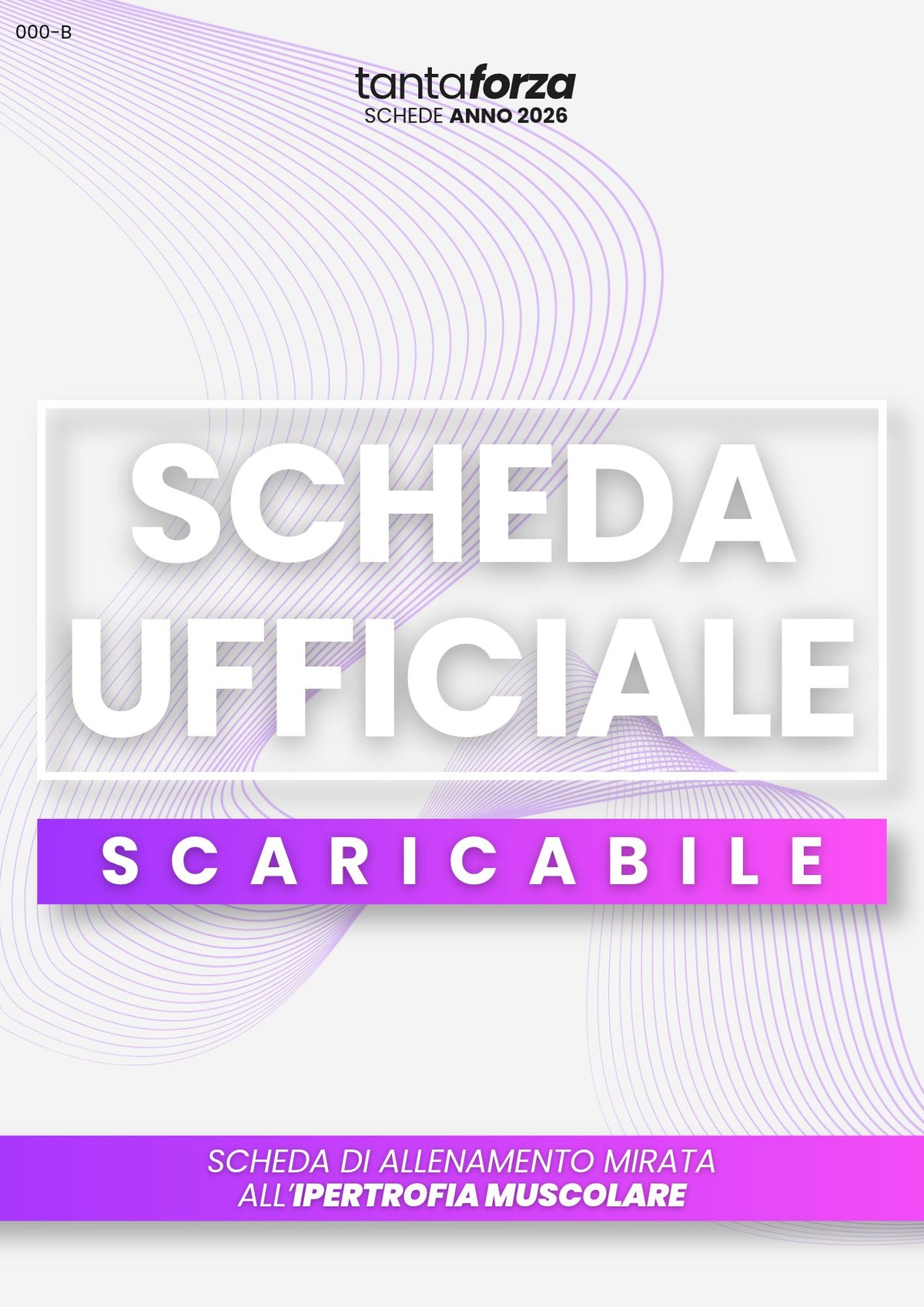 Scheda di Allenamento TroppaForza™ scaricabile DONNA